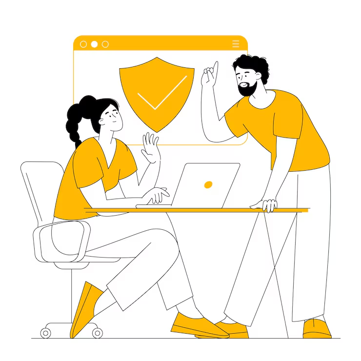 Illustration of local businesses struggling with digital presence