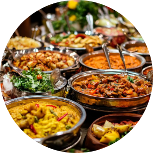 Catering service for events and weddings