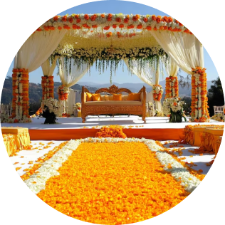 Tent house decoration service