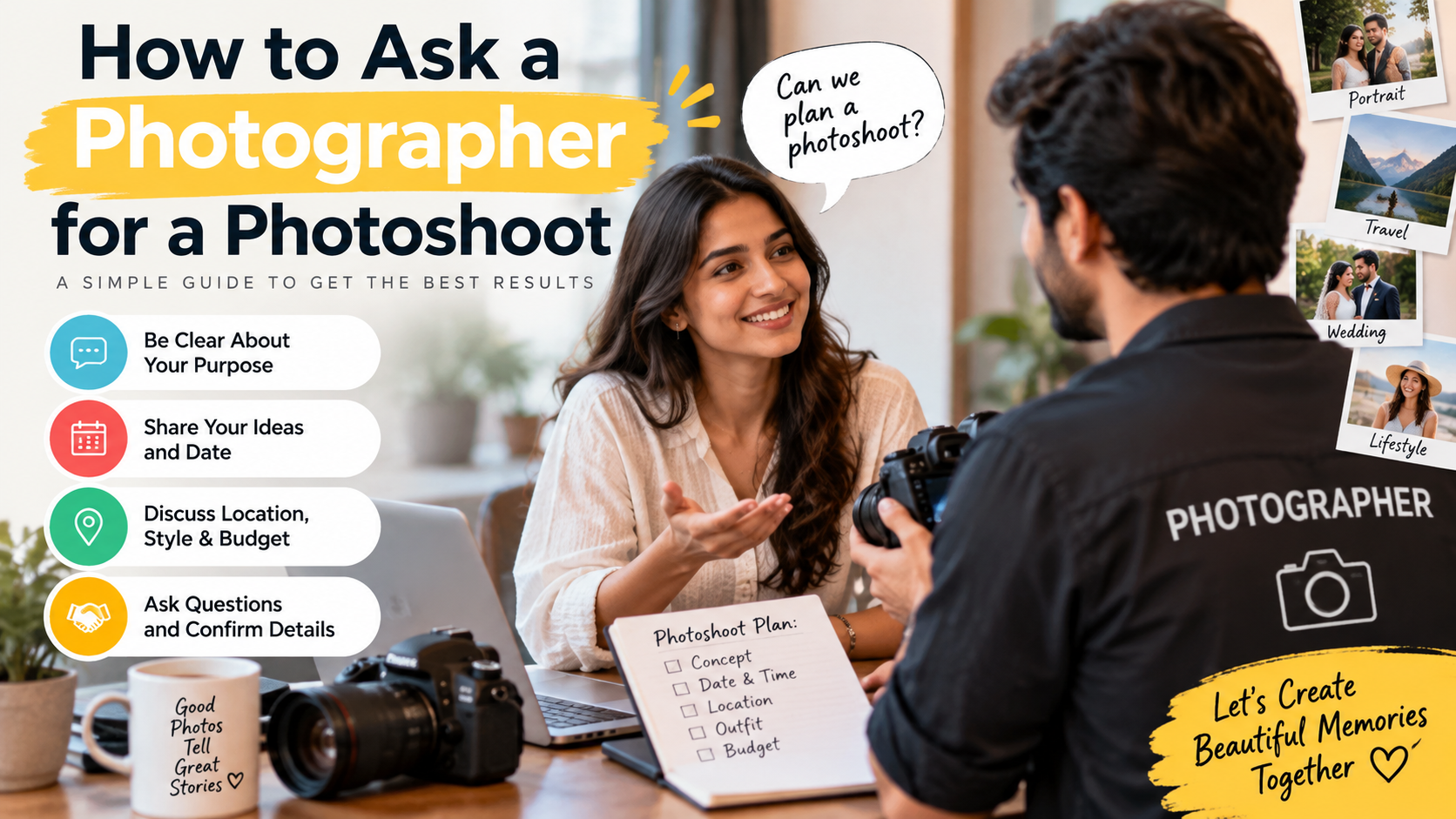 How To Ask A Photographer For A Photoshoot (A Simple, Friendly Guide)