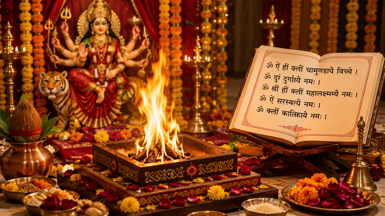 Navratri Havan Mantra: Complete List of Powerful Mantras for Havan