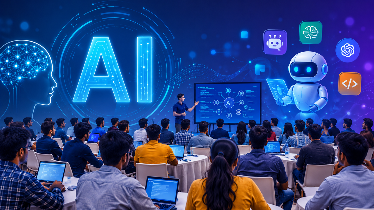 AI Mela 2026 Successfully Concludes in Jodhpur: Students Learn AI Through Practical Sessions